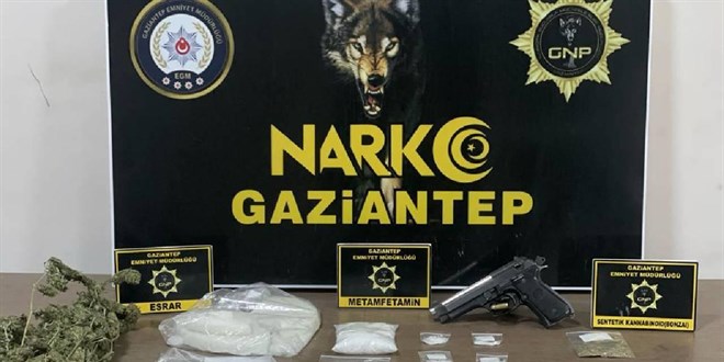 Gaziantep'te uyuşturucu operasyonu: 14 tutuklu