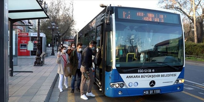 Ankara'da toplu tamada bakasnn kartn kullananlara yeni nlem
