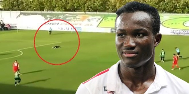 Maç sırasında fenalaşan Ganalı futbolcu Raphael hayatını kaybetti