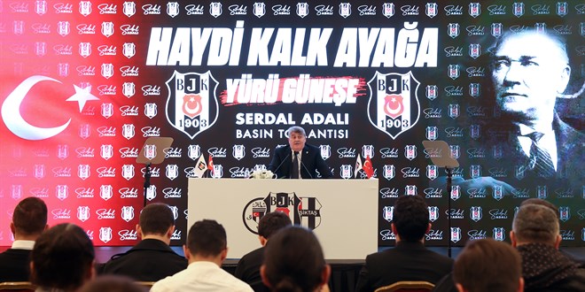 Serdal Adalı, Beşiktaş Kulübü Başkanlığı'na aday olduğunu açıkladı