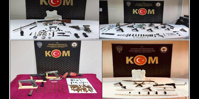 İzmir'de 4 organize suç örgütü çökertildi