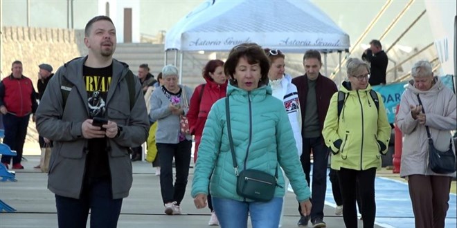 Bu ileye 17 ayda gelen Rus turist says 20 bini at