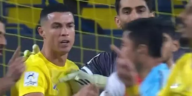 Cristiano Ronaldo, lehine çalınan penaltıyı iptal ettirdi