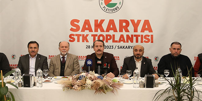 Sakarya'da, 1 Aralık'ta 'Filistin'e Özgürlük Yürüyüşü' düzenlenecek