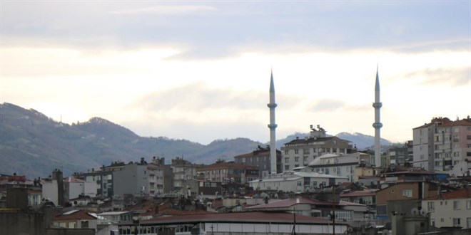 Samsun'da cami hoparlörlerinden 'fırtına' anonsu