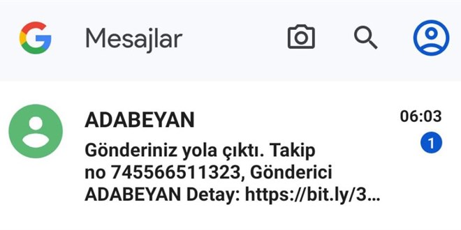 Bu sabah 'Adabeyan kargo gönderiniz yola çıktı' mesajıyla uyananlar dikkat!