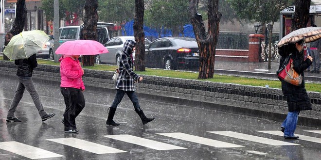Yurdun doğu kesimlerine kuvvetli sağanak uyarısı