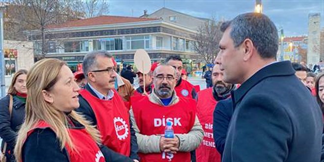 DİSK Genel Başkanı Çerkezoğlu, gelirde ve vergide adalet istedi