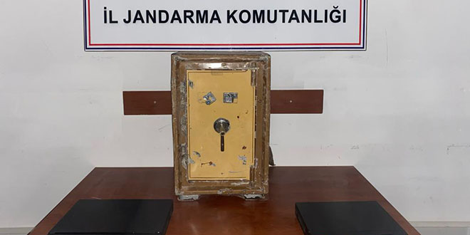 Belediyenin çelik kasasını çalan şüpheli tutuklandı