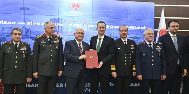 SİPER Ürün-1 ve HİSAR projelerinde seri üretim için imzalar atıldı