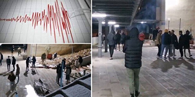 Dört saatte 17 deprem meydana geldi