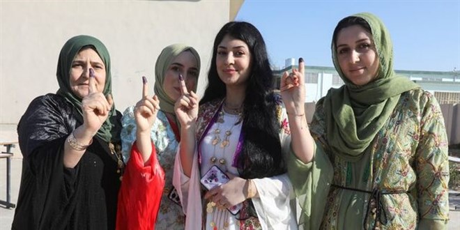 Irak'ta yerel seçimlere katılım oranı yüzde 41 oldu