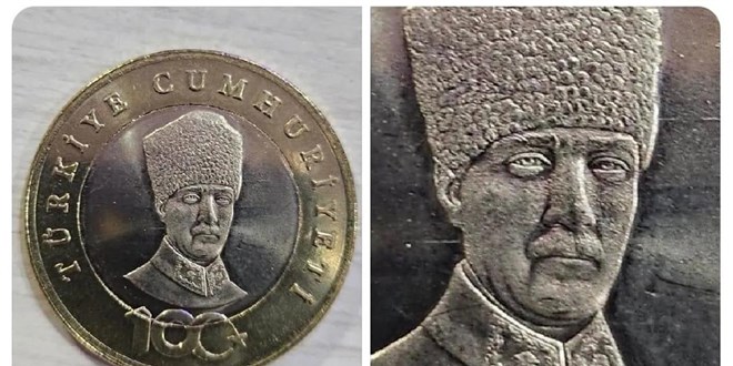5 TL'lik madeni paralar tartışma yarattı: Atatürk'e benzemiyor!