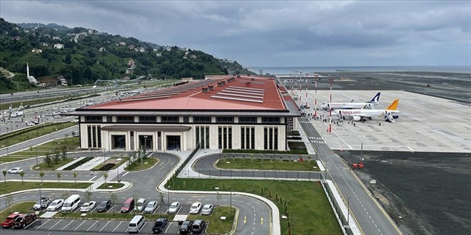 Rize-Artvin Havalimanı'nda yolcu sayısı 1 milyonu aştı