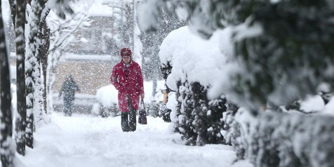 10 il iin 'turuncu' ve 'sar' uyar: Saanak ve kara dikkat