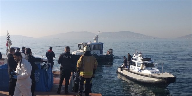 Kartal'da denizde kadn cesedi bulundu