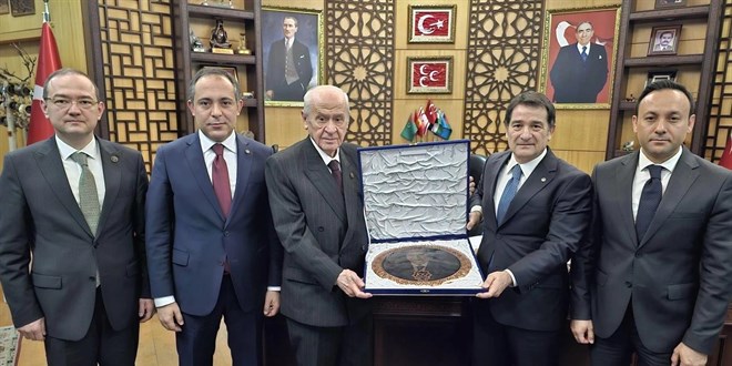 TASAV'dan MHP Genel Başkanı Bahçeli'ye ziyaret