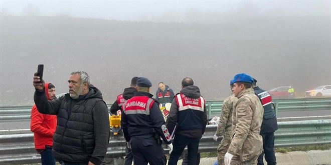 Katliam gibi kazada tutuklanan sürücü olay sonrasında böyle görüntülenmiş