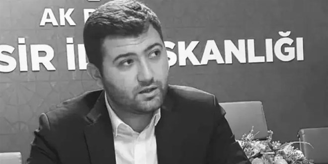 AK Parti Balıkesir Gençlik Kolları Başkanı kalp krizi sonucu vefat etti