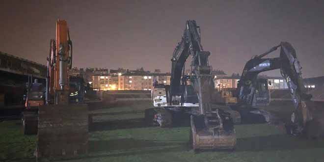 Aydın'da 73 yıllık stadın yıkımı başlıyor