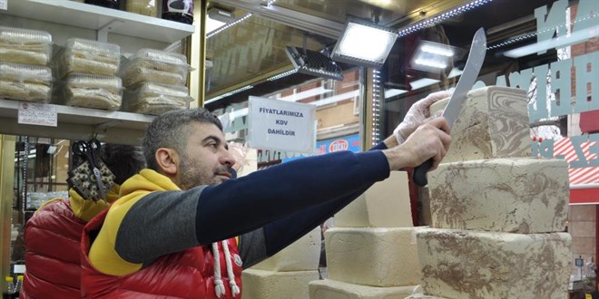 Kışın tahin helvası satışları on katına kadar artıyor