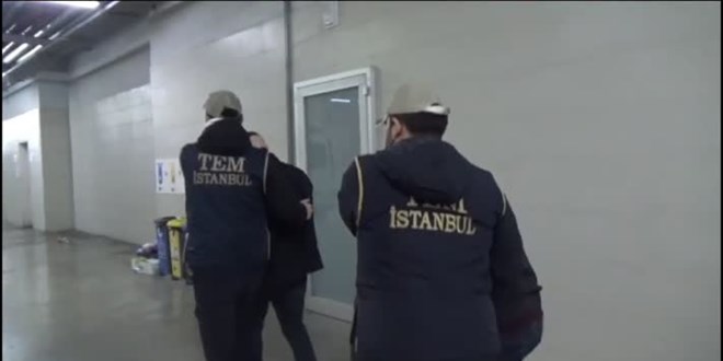 İstanbul'da terör operasyonunda yakalanan 4 şüpheliden 3'ü tutuklandı