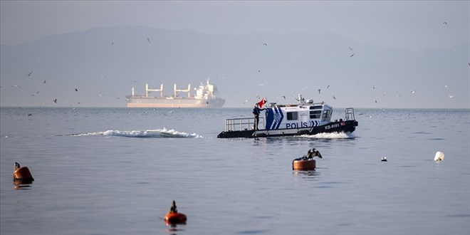 Zonguldak'ta batan geminin kayp 7 personelini arama almalar 58'inci gnnde