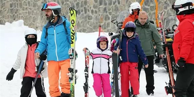 Palandöken'de sömestir bereketi; otellerde doluluk oranı yüzde 90 oldu
