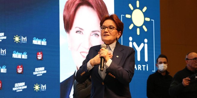İYİ Parti Genel Başkanı Akşener'den CHP'ye 'DEM Parti' eleştirisi