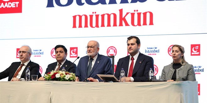 Saadet Partisi, İstanbul adayını tanıttı