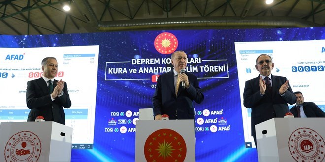 Erdoğan: 2 ayda 75 bin konutu teslim edeceğiz