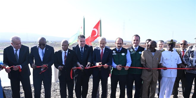 Türkiye'nin inşa ettiği Cibuti'nin ilk barajı açıldı