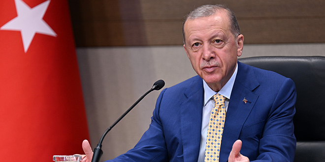 Cumhurbakan Erdoan'dan 6 ubat depremlerine ilikin mesaj