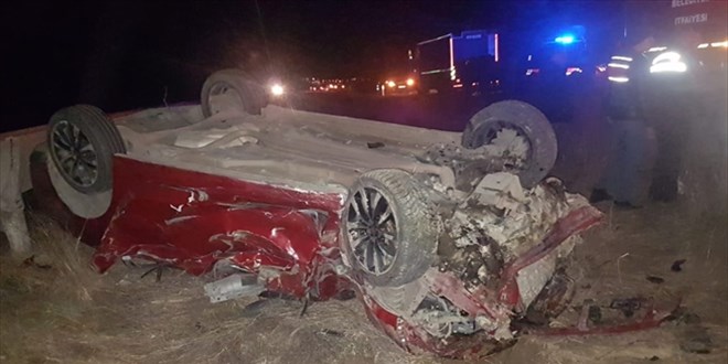 Isparta'daki trafik kazasında 1 kişi yaşamını yitirdi, 1 kişi yaralandı