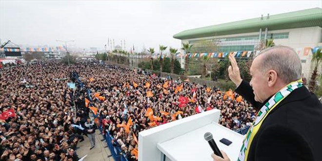 Erdoan: CHP zihniyetinin Trkiye'nin karlaryla ba kalmad