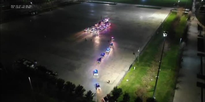 İstanbul'da polis helikopterine lazer tutan kişiye 91 bin lira ceza