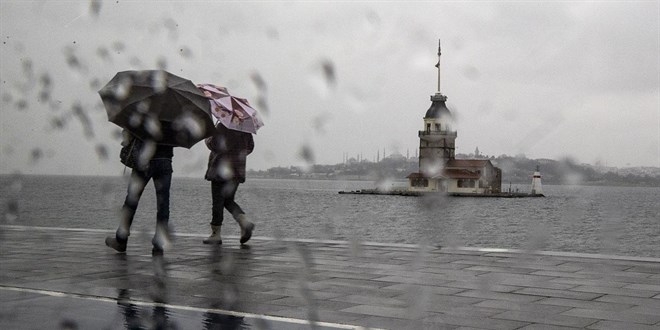 Meteorolojiden İstanbul'da yarın sabahtan itibaren sağanak uyarısı