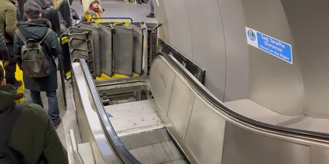 Şişli'de bakım yaptığı yürüyen merdivene sıkışan işçi öldü