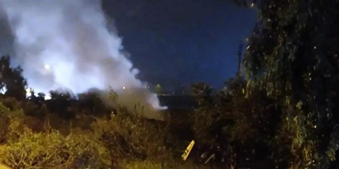 Antakya'da doğalgaz hattında patlama ve sızıntı