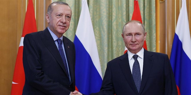 Cumhurbaşkanı Erdoğan, Putin ile görüştü