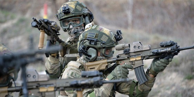 Irak'ın kuzeyinde 2 PKK'lı terörist etkisiz hale getirildi