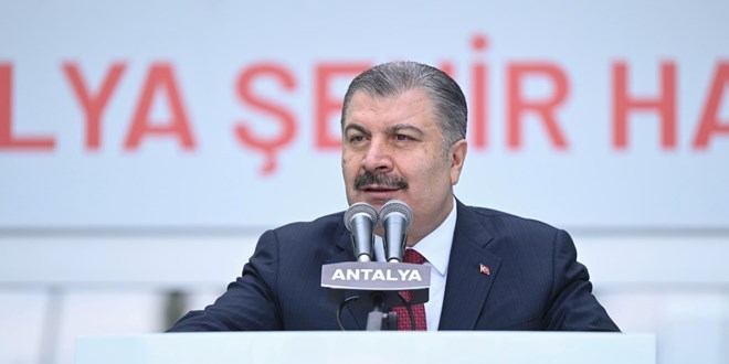 Bakan Koca'dan Antalya Şehir Hastanesi paylaşımı: Hayırlı olsun
