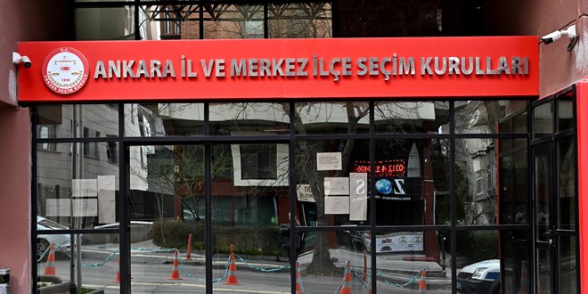 Ankara iin 19 siyasi parti aday ile 5 bamsz aday yaracak