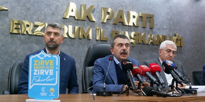 Bakan Tekin, 'Zirve Şehir İçin, Zirve Fikirler' projesine ilk talebi yazdı