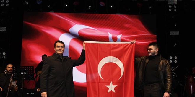 80 bin kişi Semicenk'i askere uğurladı