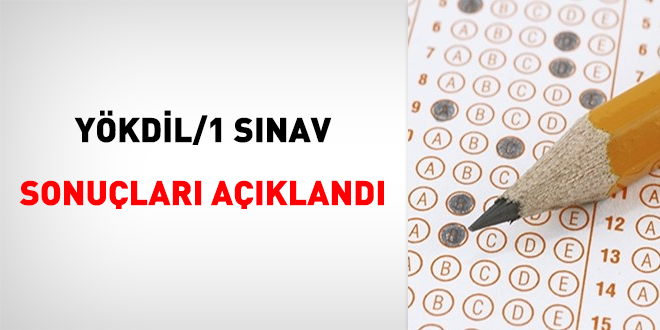 YÖKDİL/1 sınav sonuçları açıklandı