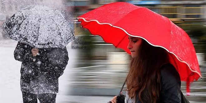 Mart ortasında kar geliyor: Meteoroloji'den kuvvetli sağanak ve toz taşınımı uyarısı