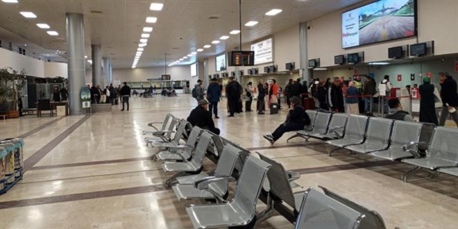 Samsun Çarşamba Havalimanı'nda 112 bin yolcuya hizmet verildi