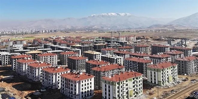 Deprem bölgesindeki 30 bin 697 konut için kura çekilecek