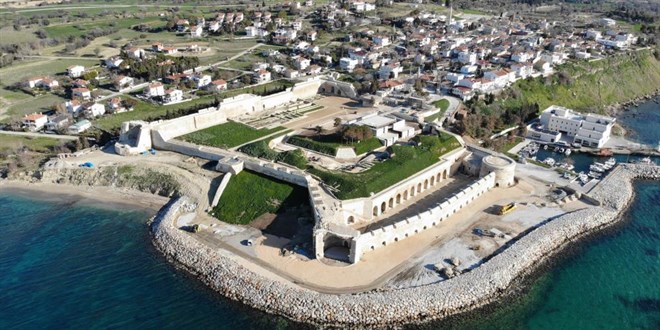 Çanakkale Zaferi'nin 109. yılında Seddülbahir Kalesi'ne ödül